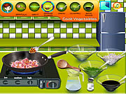 Gioco online Giochi di Cucina di Sara - Gamberetti